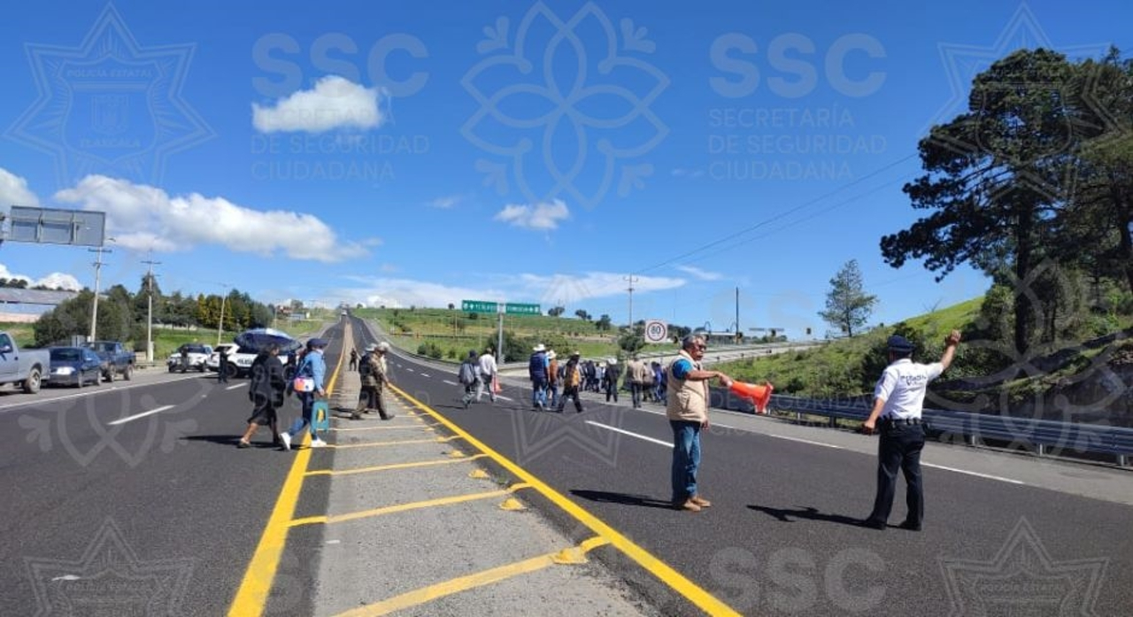 Bloqueo en Arco Norte Cierre por protesta en Sanctórum