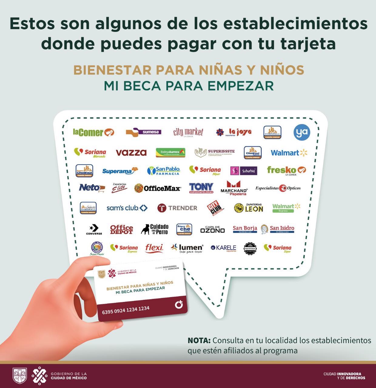 Tarjeta Mi Beca Para Empezar 2023 2024 Donde La Aceptan