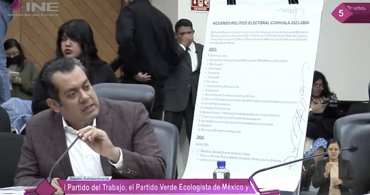 Morena Exhibe En INE Acuerdos PAN PRI Le Reviran Con Moches