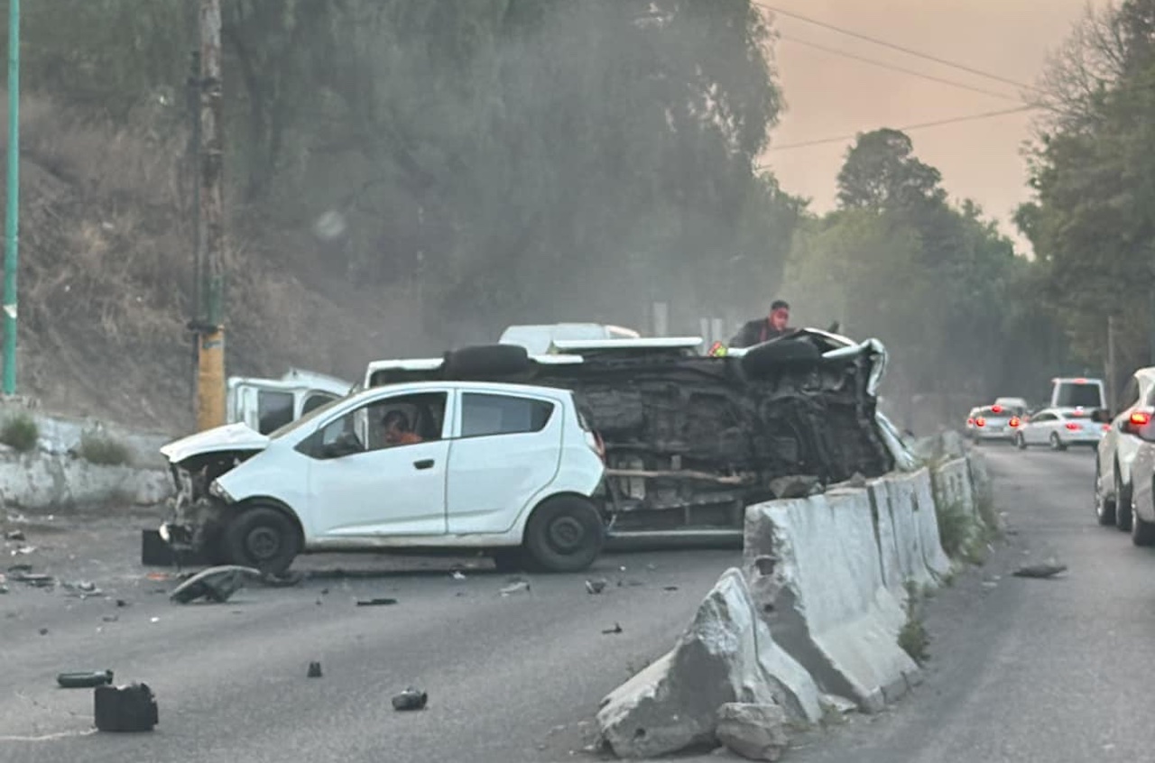 Accidente en Atizapán de Zaragoza choque deja 10 lesionados