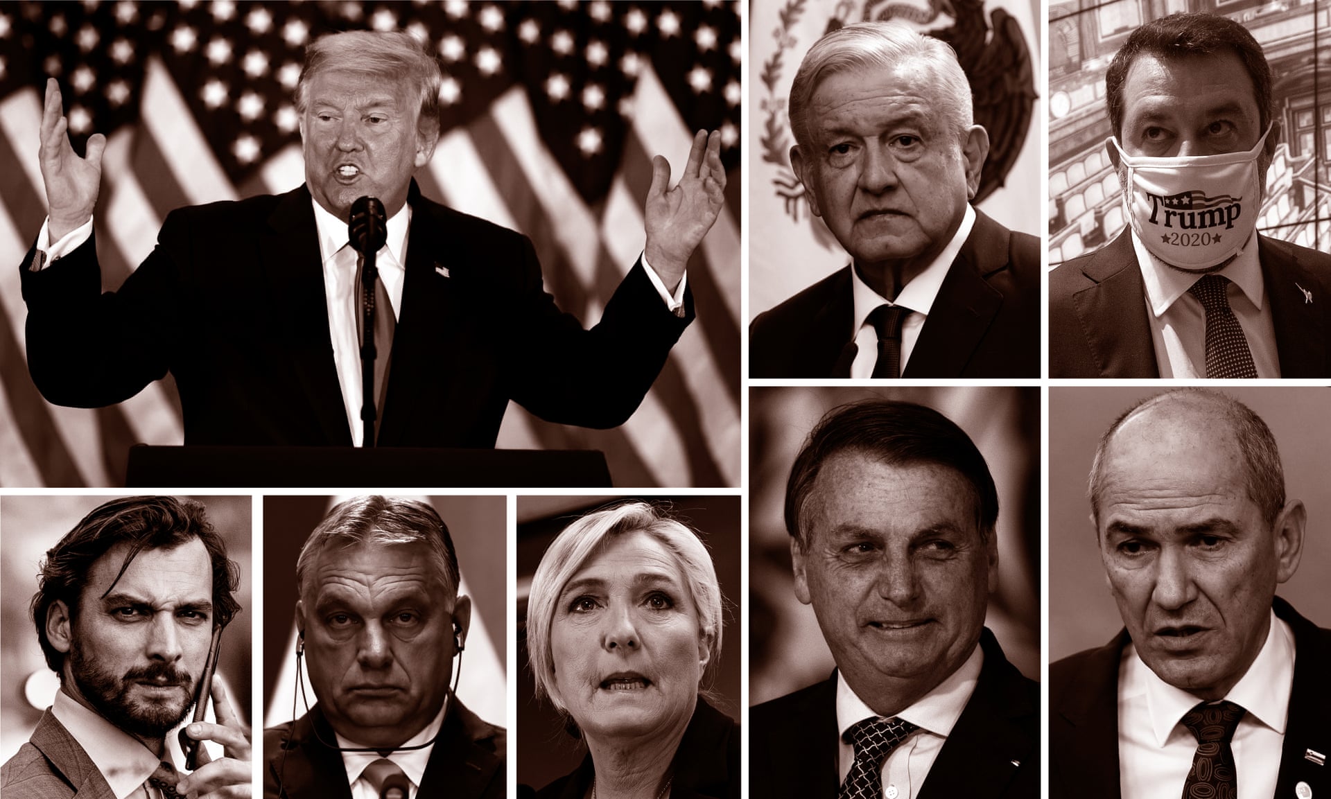 El fin de la era de Trump da un fuerte golpe a populistas de derecha en todo el mundo