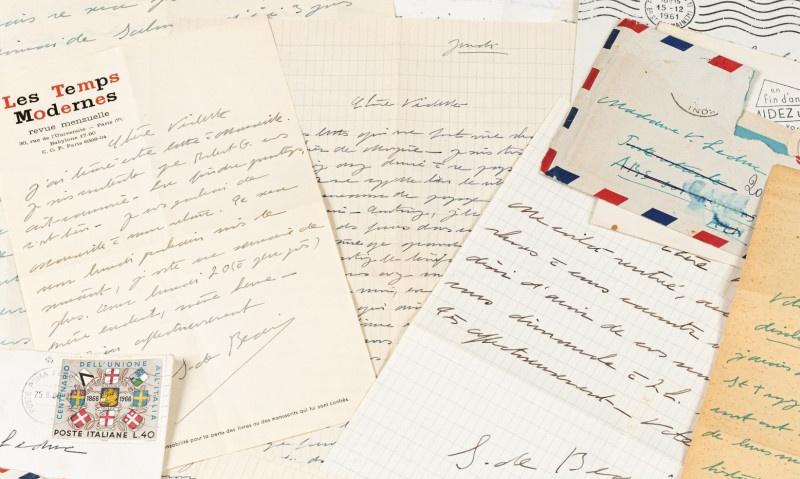 Subastan las cartas de Simone de Beauvoir a Violette Leduc