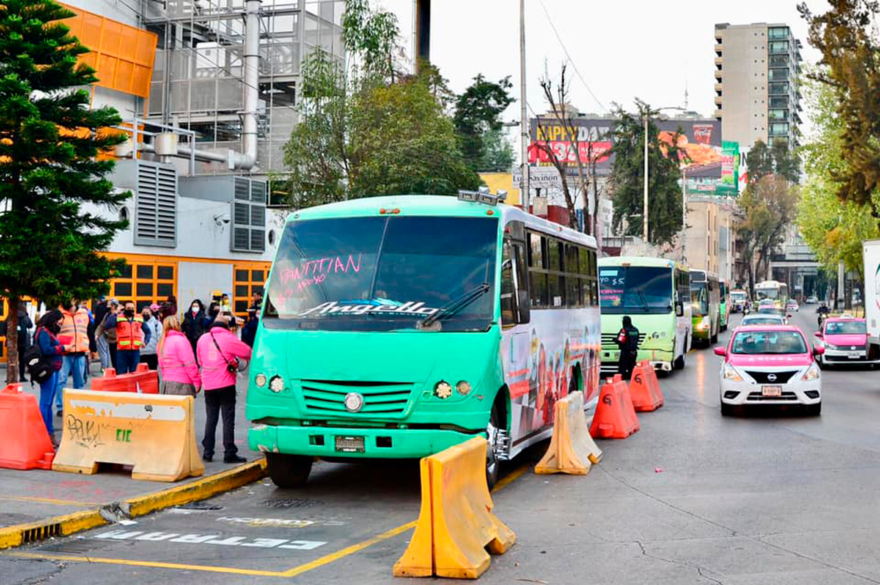 Transporte público anuncia megamarcha en la CDMX; piden aumento a la tarifa