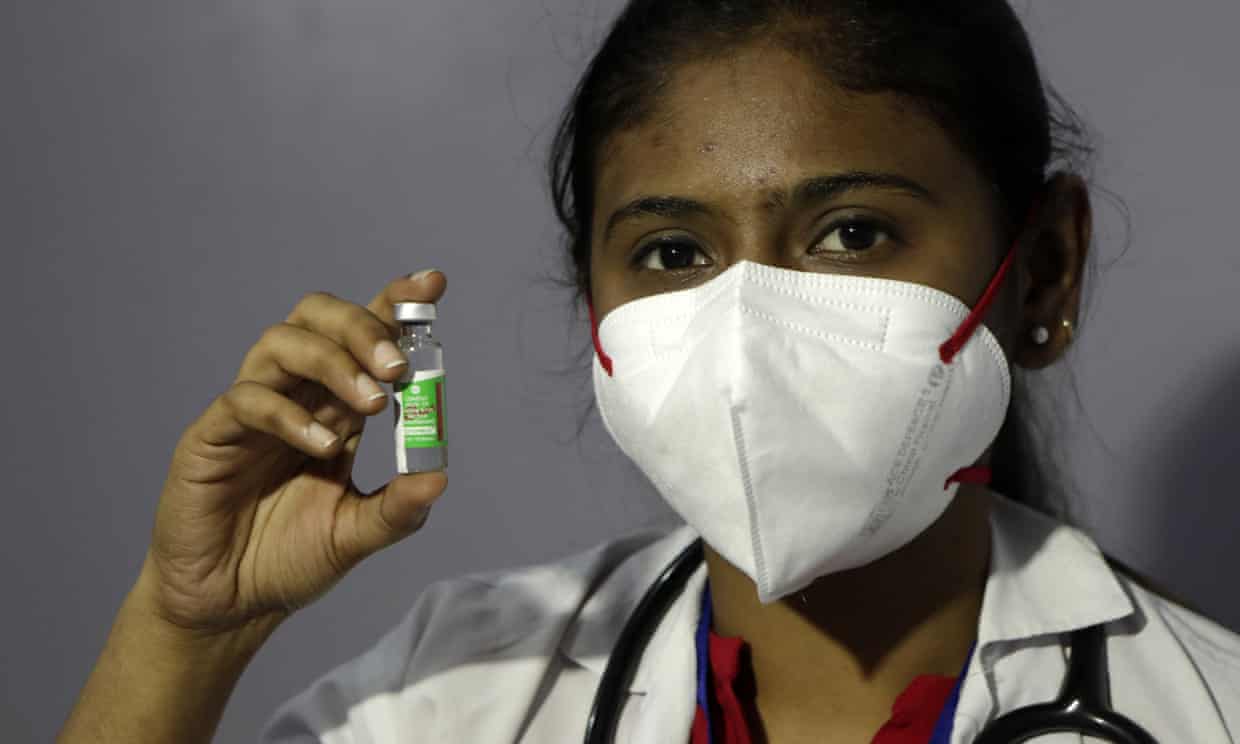 Arrancó en la India el programa más grande del mundo de vacunación Covid
