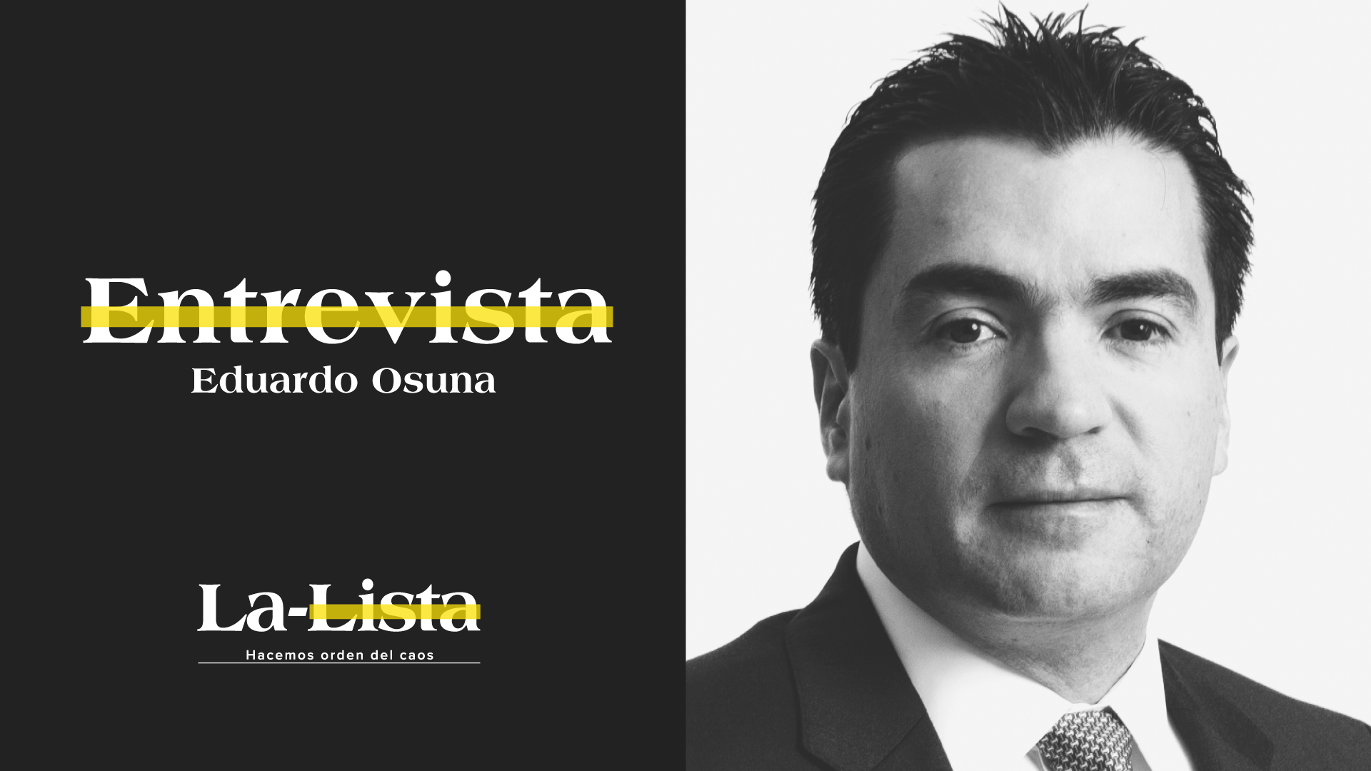 El sistema financiero aprendió lo que no se debe hacer: Eduardo Osuna, Director de BBVA