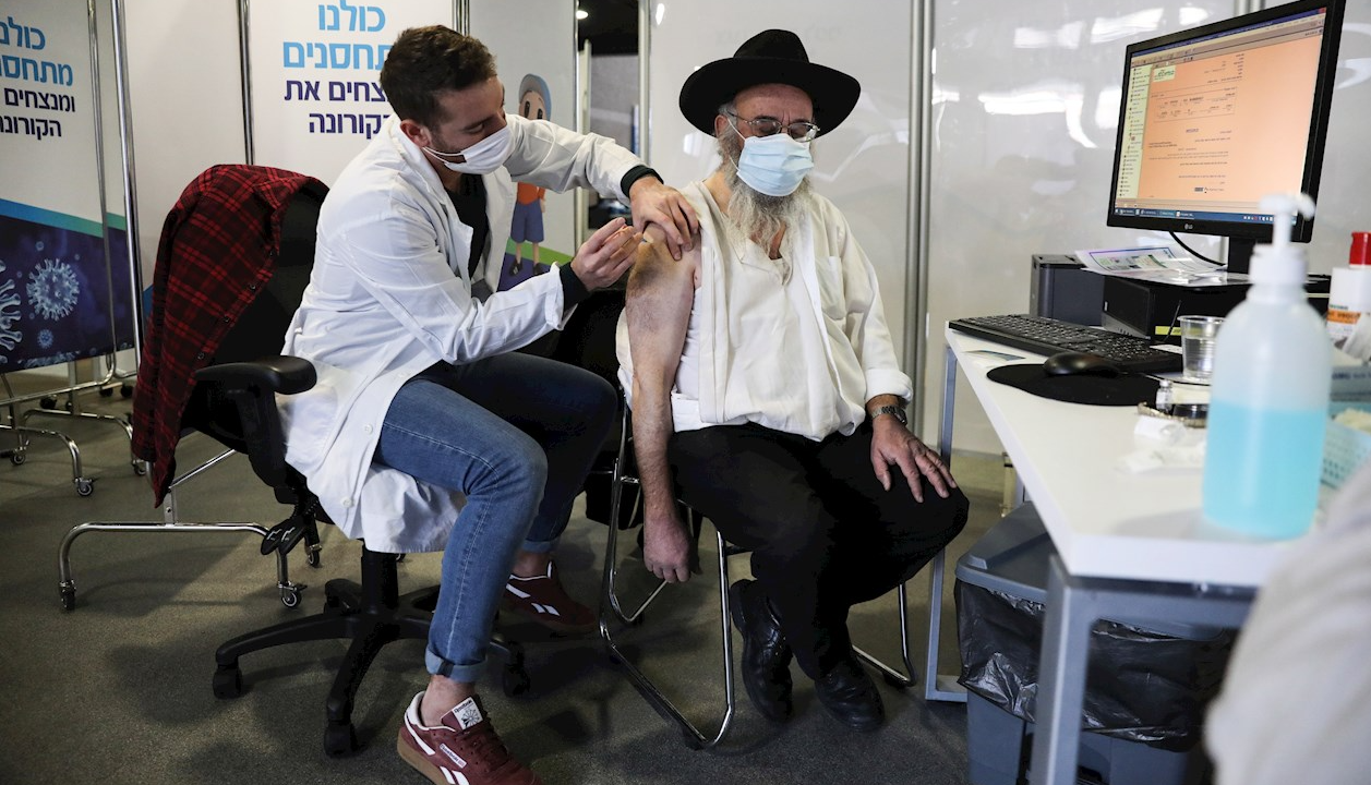 El plan israelí para vacunar a 70% de su población en abril
