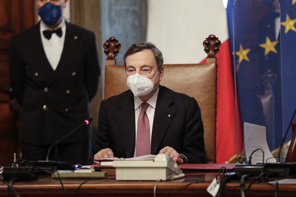 Mario Draghi asume como primer ministro de Italia