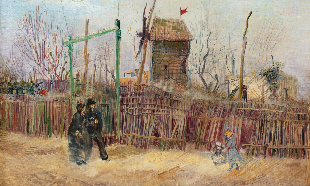 Una pintura de París de Vincent van Gogh se presentará por primera vez en público