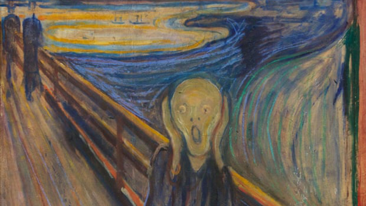 ‘Lo pintó un loco’: El graffiti en ‘El grito’ podría revelar el estado mental de Munch