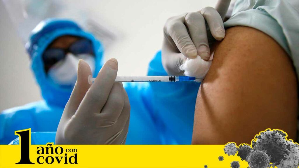 A la crisis de vacunación se sumó un reto más: la pandemia de Covid-19