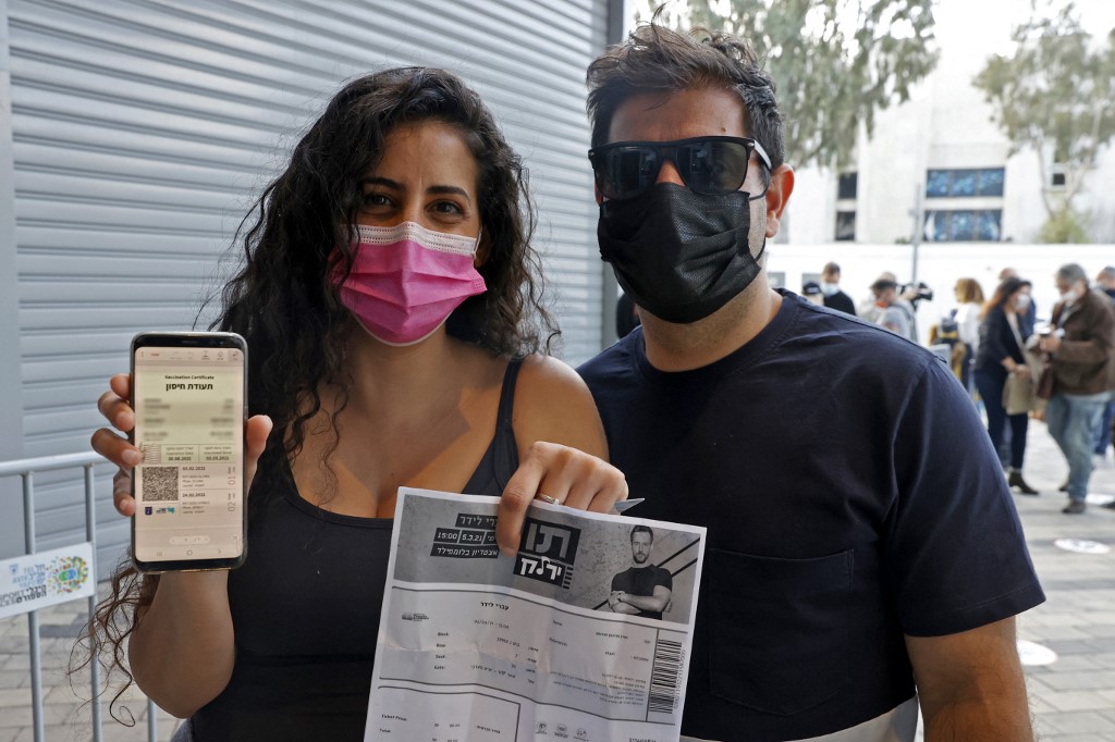 Primer concierto al aire libre en Tel Aviv para espectadores vacunados