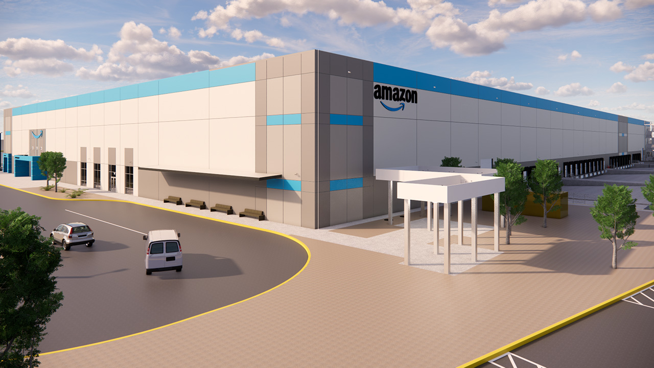 Así será el nuevo centro de envíos de Amazon en Sonora