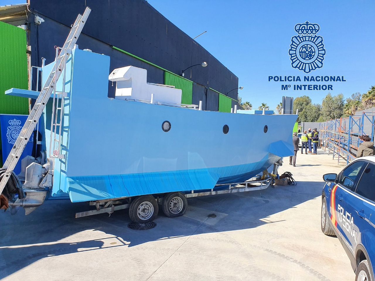 Cambio de rumbo: incautan en España primer narcosubmarino construido en Europa