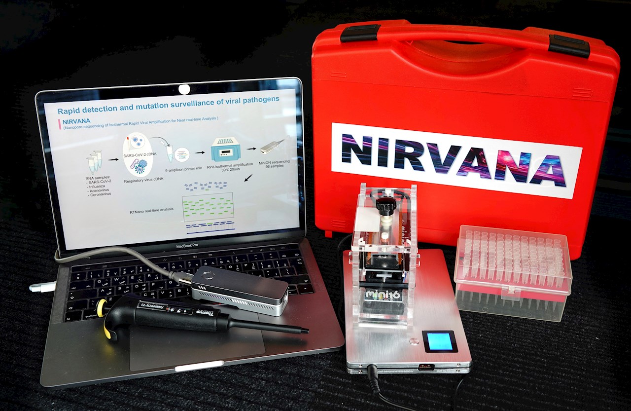 Nirvana: la prueba rápida y pórtatil que detecta Covid y sus variantes