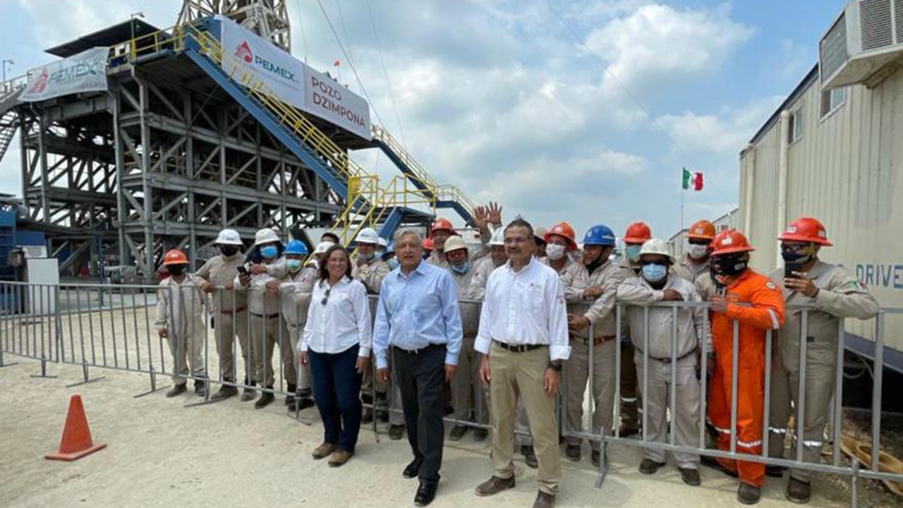 La 4T anuncia el hallazgo de un yacimiento petrolero ‘gigante’  en Tabasco