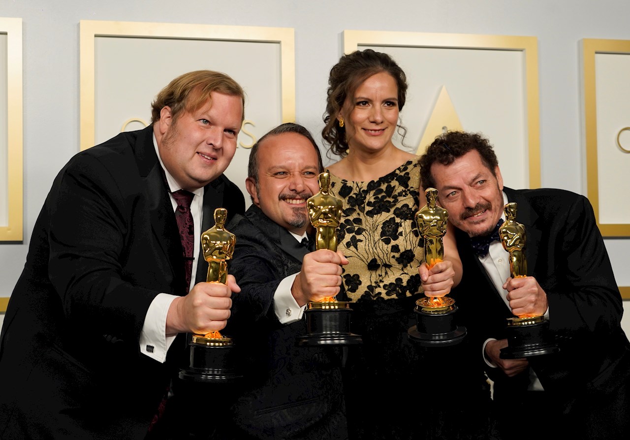 Llueven felicitaciones para los mexicanos que ganaron el Oscar