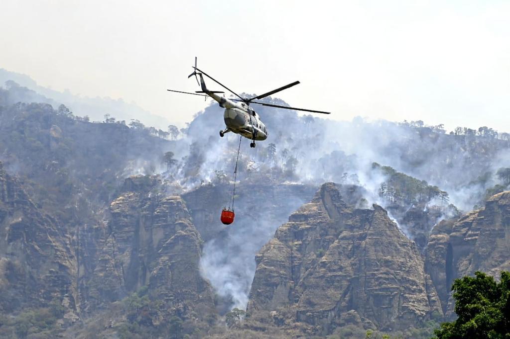 Fotogalería | El incendio en el cerro del Tepozteco consume más de 180 hectáreas