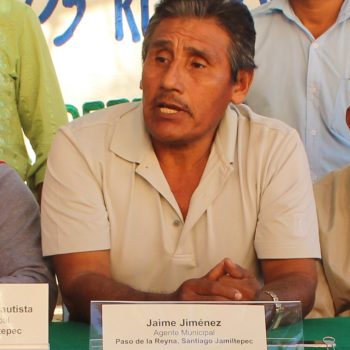 Exigen justicia por el asesinato del activista opositor a una hidroeléctrica en Oaxaca