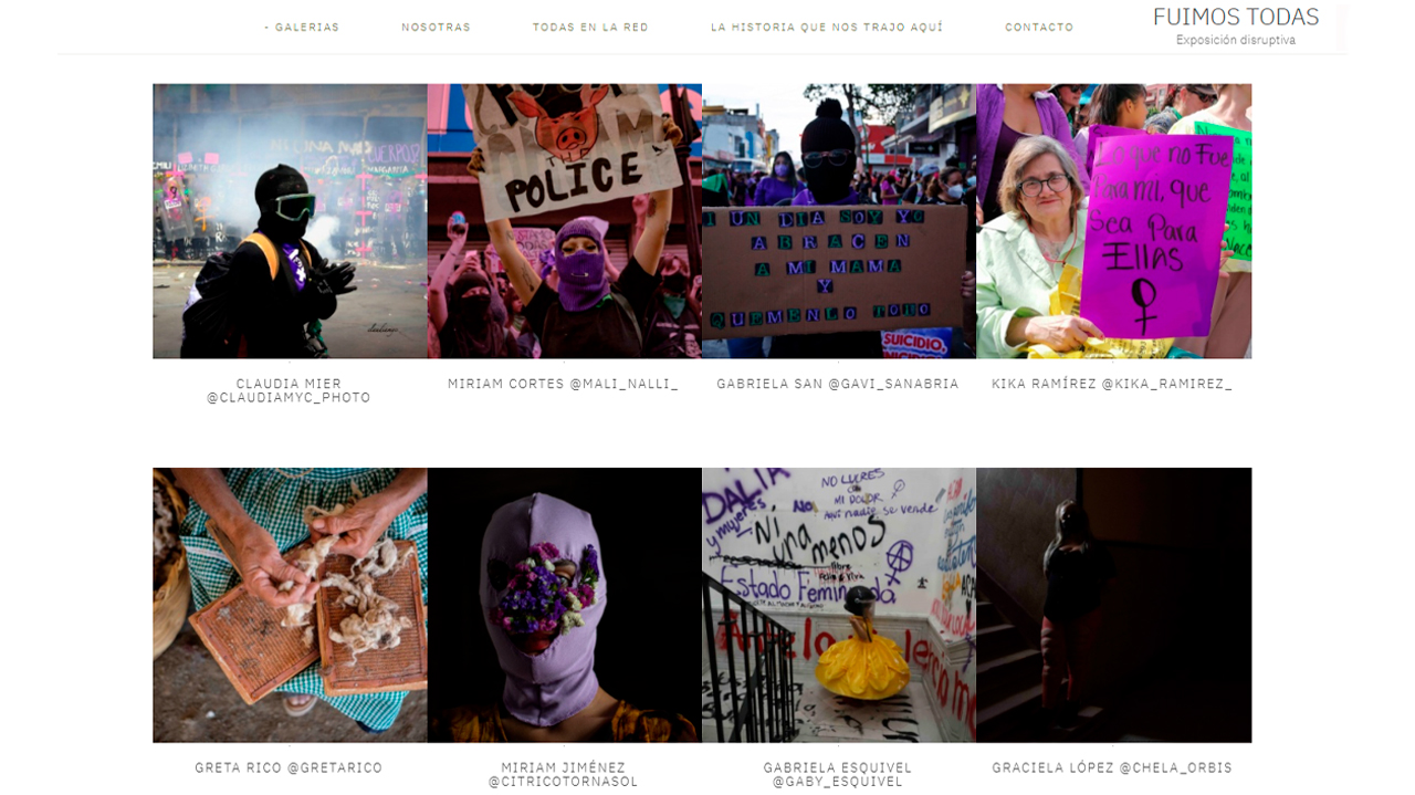 ‘Fuimos todas’, la exposición digital que reúne a más de 60 fotógrafas mexicanas