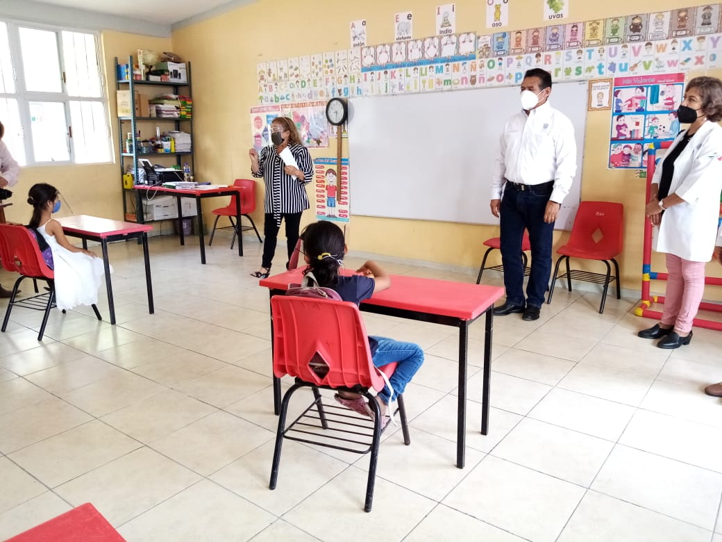 Solo 8% de las escuelas en Campeche retomaron las clases presenciales