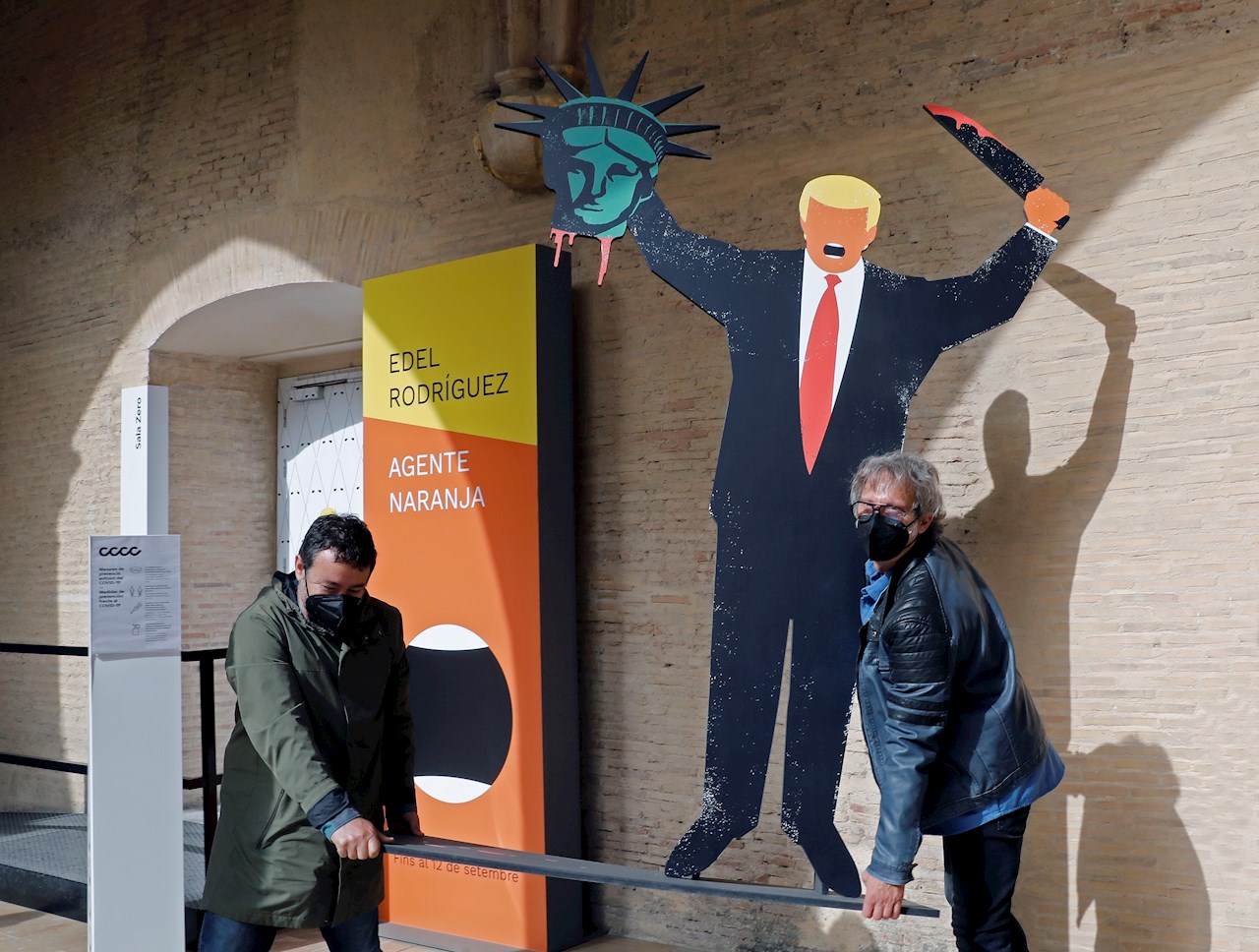 Las caricaturas de Donald Trump se exhibirán por primera vez en un museo