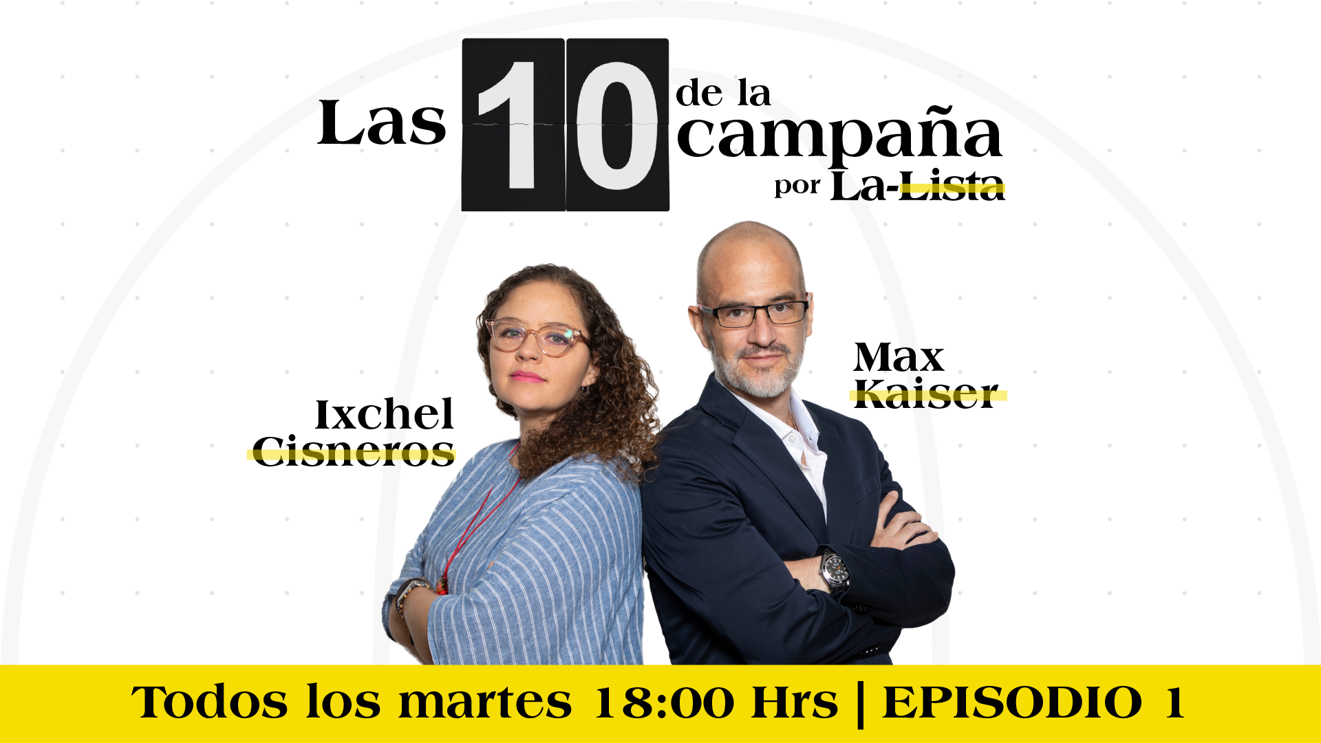 #Las10DeLaCampaña con Max Kaiser e Ixchel Cisneros