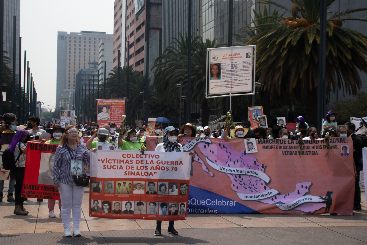 Marcha del 10 de mayo en la CDMX: una década de madres que reclaman justicia