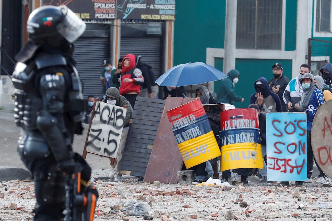 Fotogalería: Un mes de protestas en Colombia