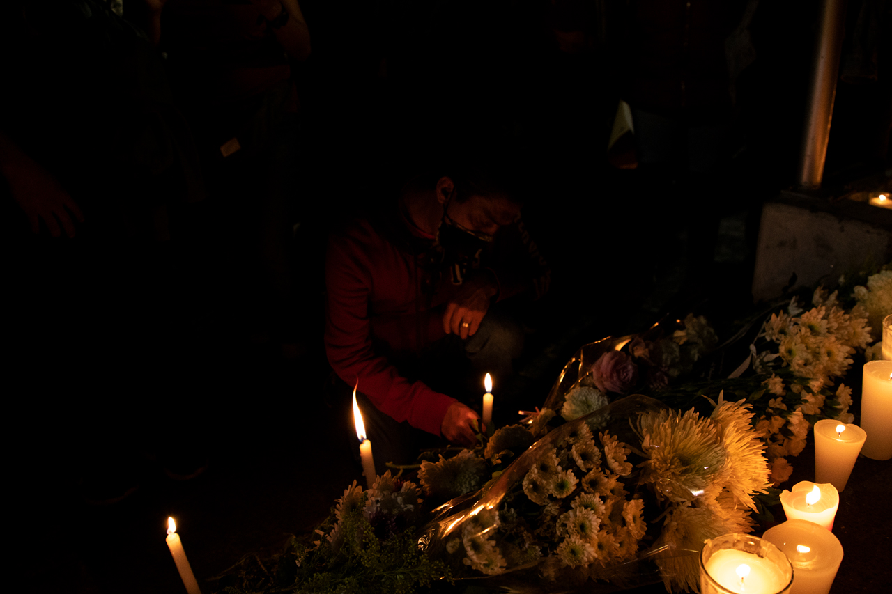 Fotogalería: Velada por la justicia para las víctimas del colapso en la Línea 12 del Metro