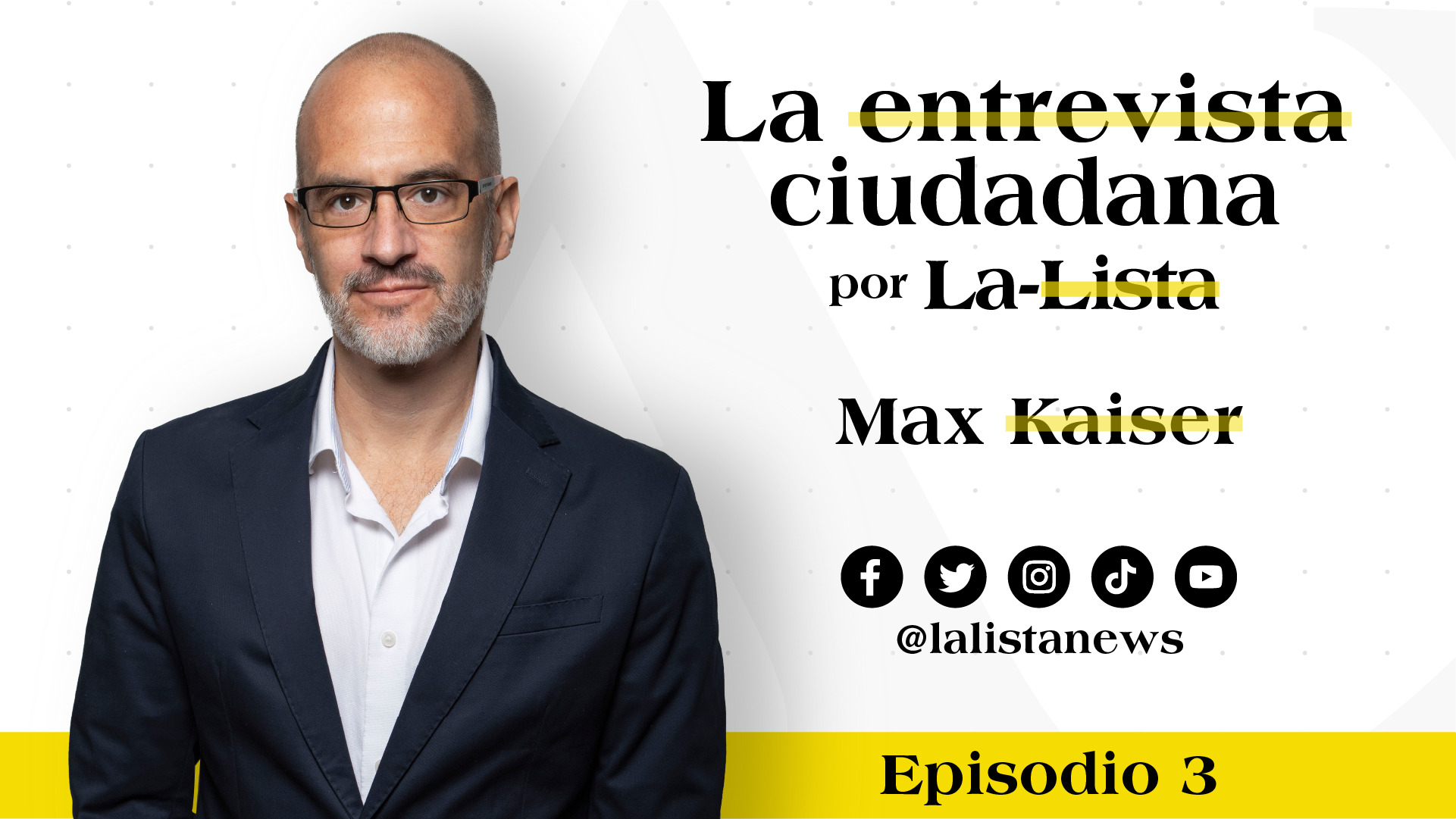 La entrevista ciudadana​ con Max Kaiser: Ana Lilia Herrera