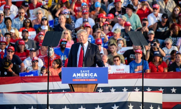 Donald Trump regresa a campaña en un mitin con los republicanos de Ohio