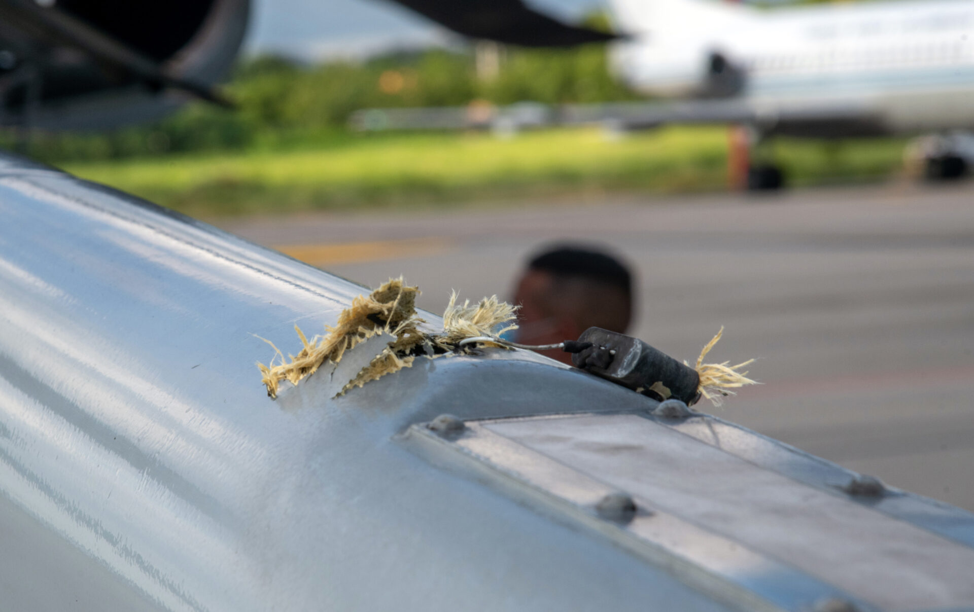 Fotogalería: Así quedó el helicóptero del presidente de Colombia después del ataque