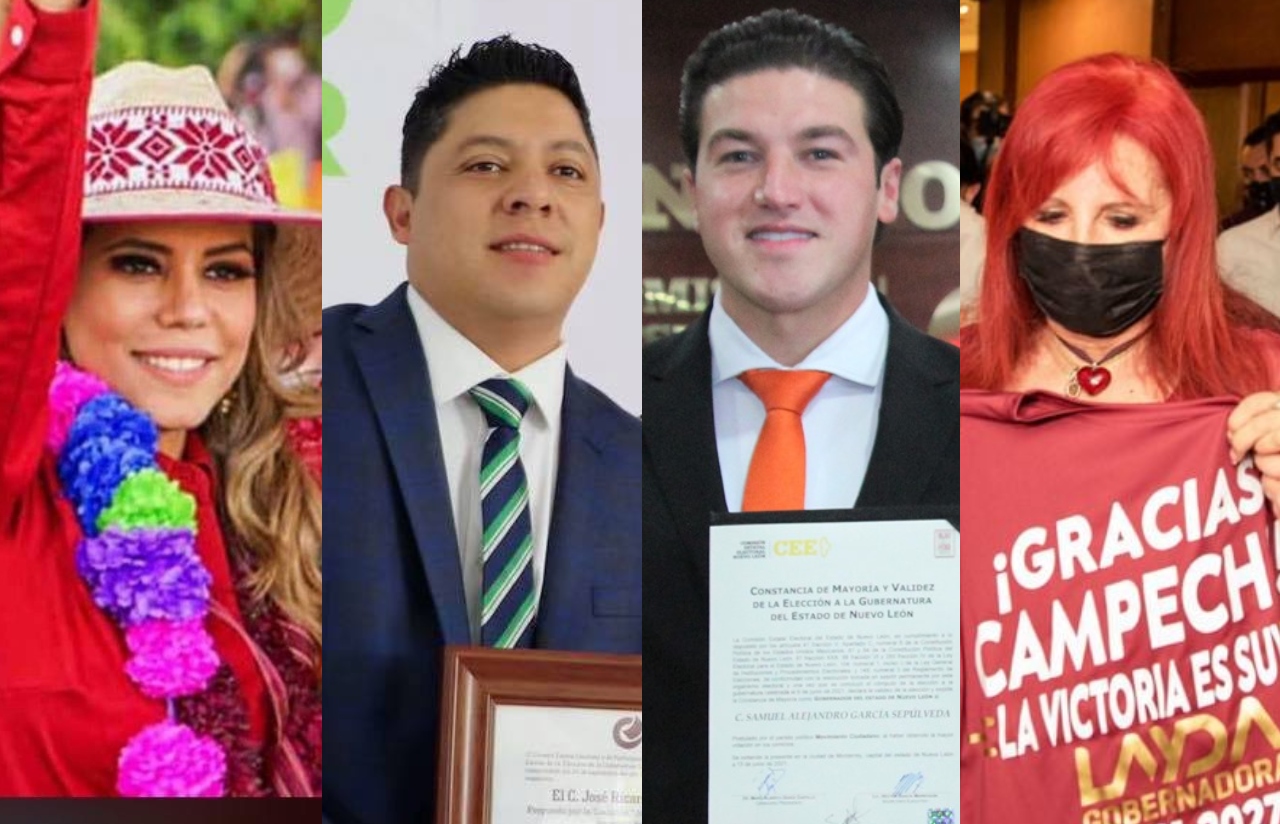 Ya son gobernadores electos: Samuel García, Layda Sansores, Evelyn Salgado…