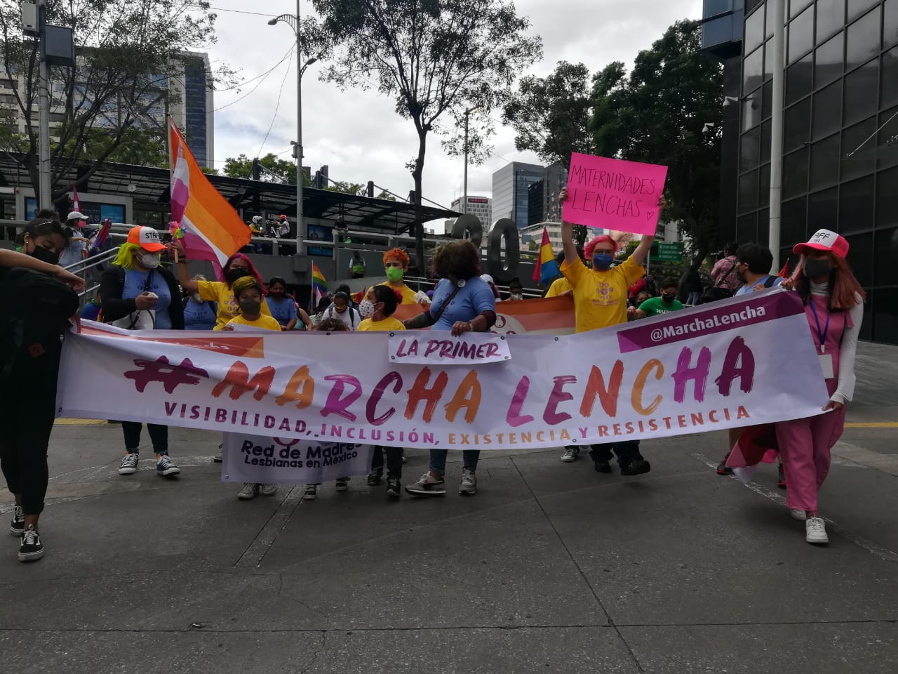 Marcha Lencha 2021, la primera manifestación transincluyente