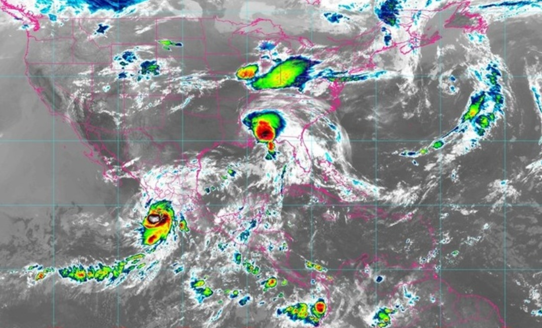 La tormenta tropical ‘Dolores’ tocó tierra en Colima y Michoacán