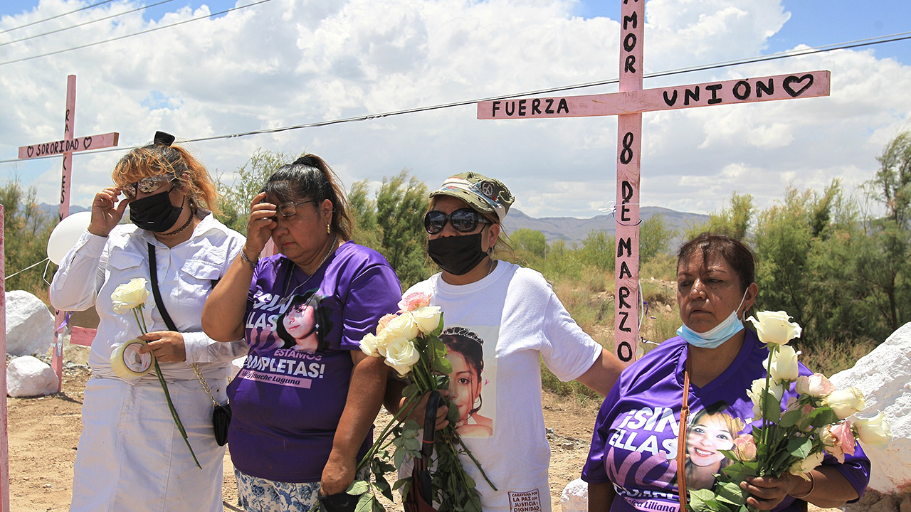 Caravana visibiliza los feminicidios en Ciudad Juárez en el Día Mundial Contra la Trata