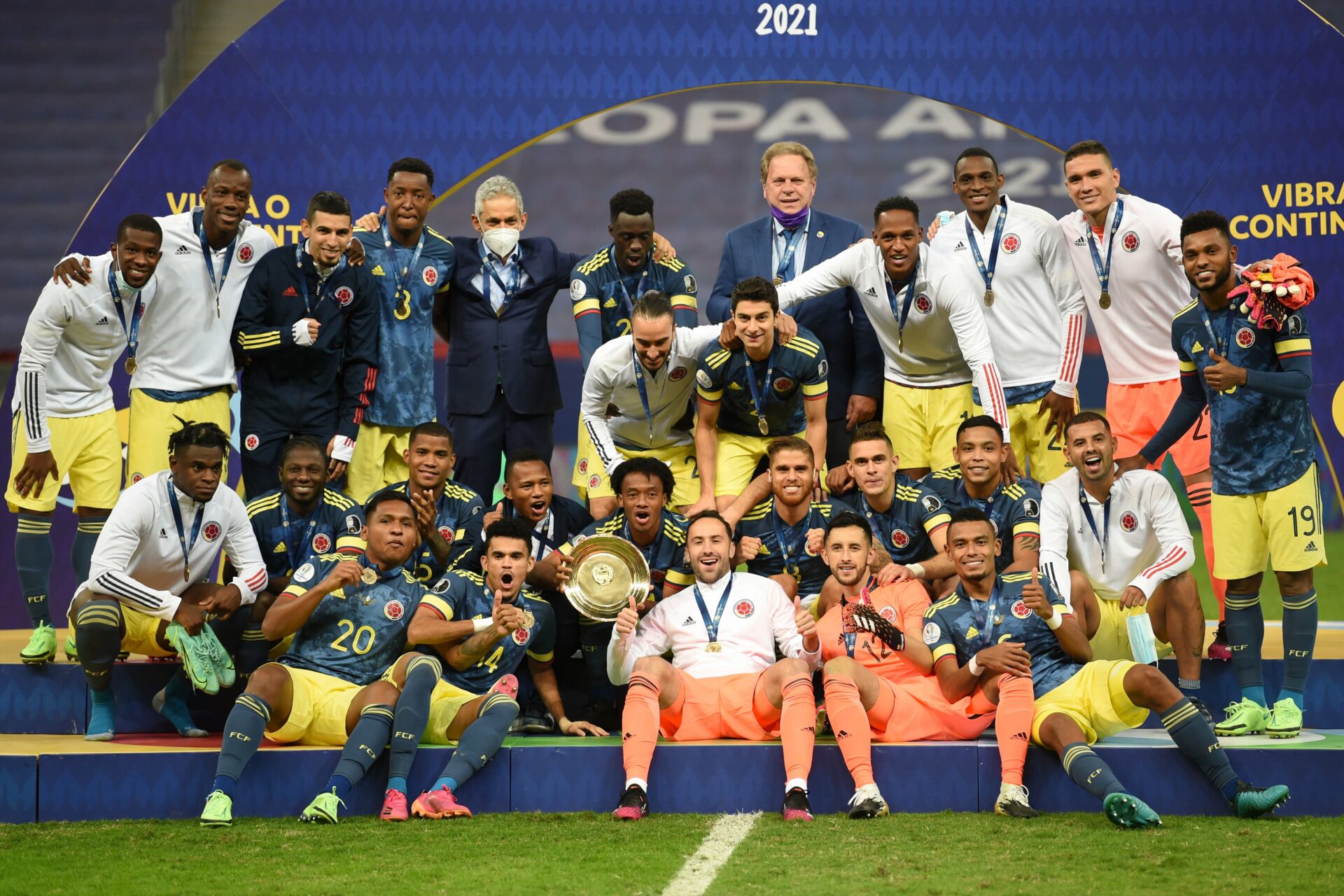 Colombia gana el tercer lugar de la Copa América tras derrotar a Perú