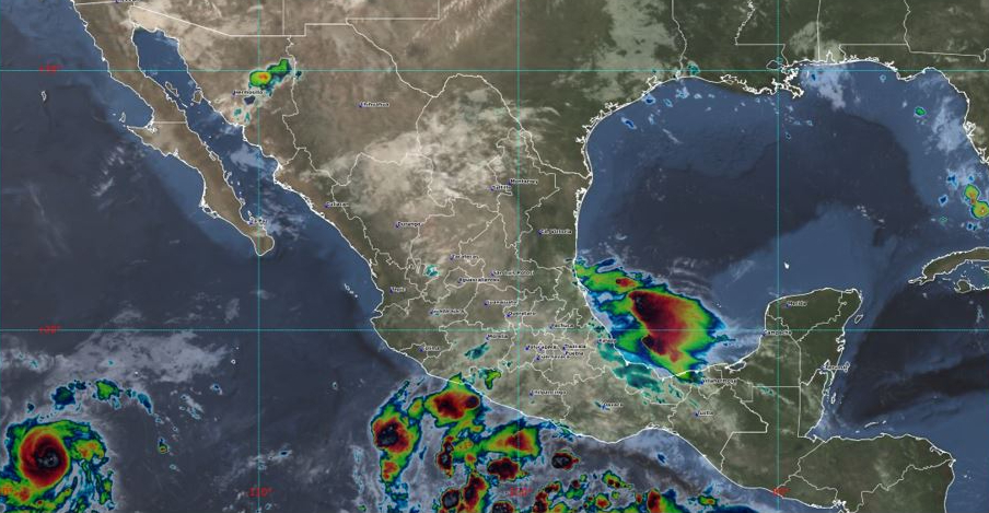 El huracán ‘Felicia’ se forma en el oceáno Pacífico, informa el SMN