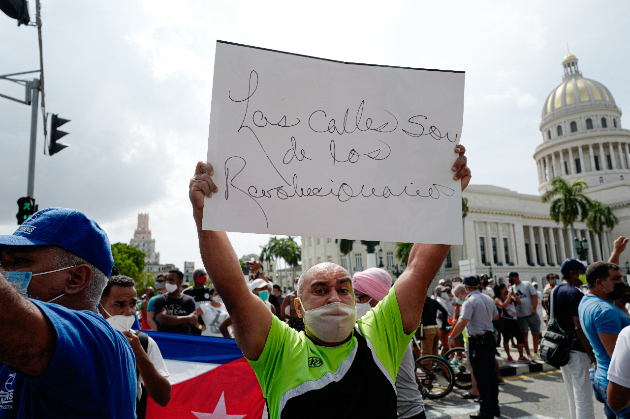 “Patria y Vida”: Marchan en Cuba contra el gobierno de Miguel Díaz-Canel