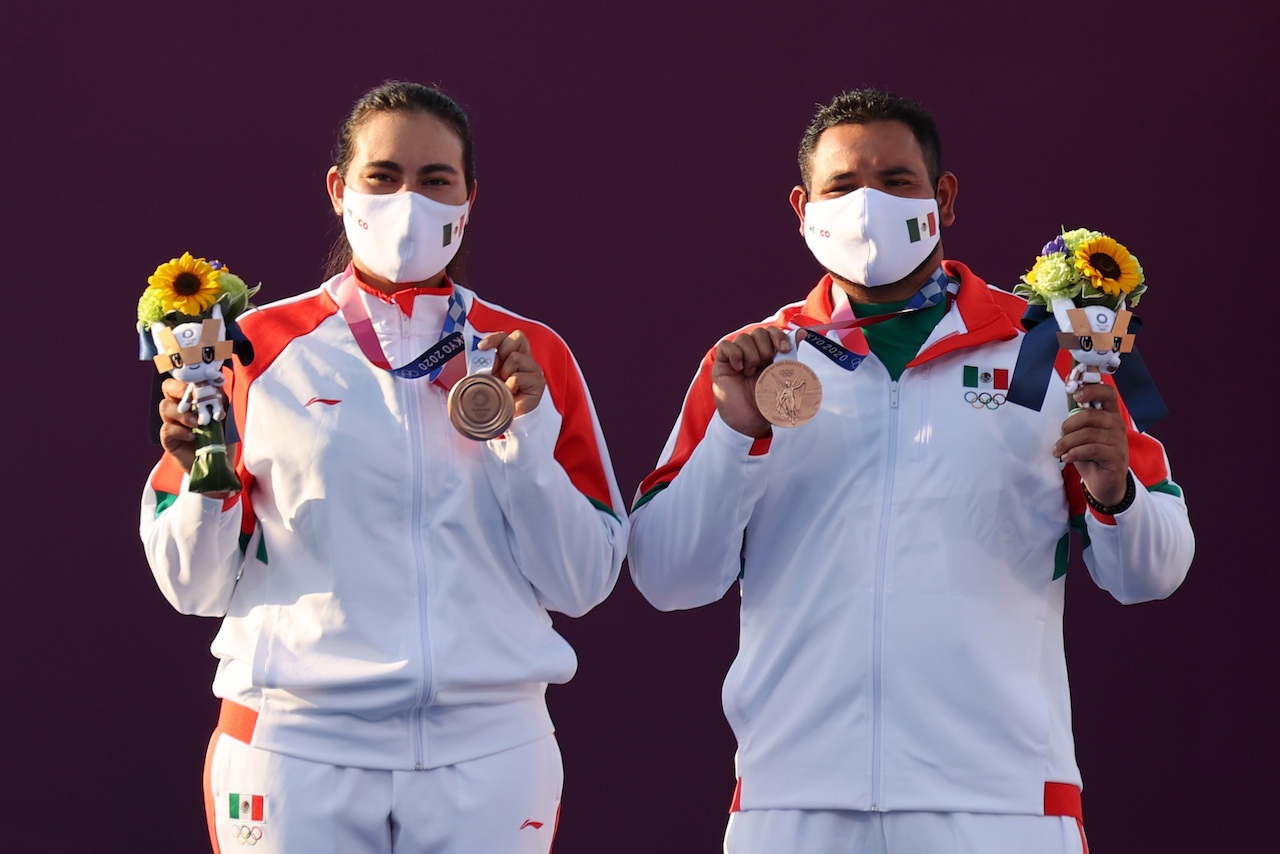 Tokio 2020. Alejandra Valencia y Luis Álvarez dan primera medalla de bronce a México
