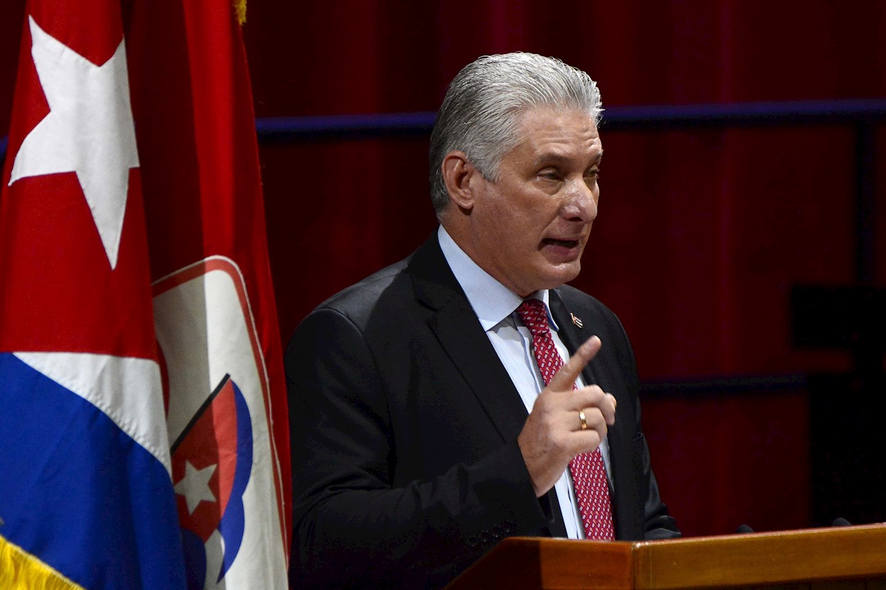 Díaz-Canel acusa a EU de querer provocar “estallidos sociales” en Cuba