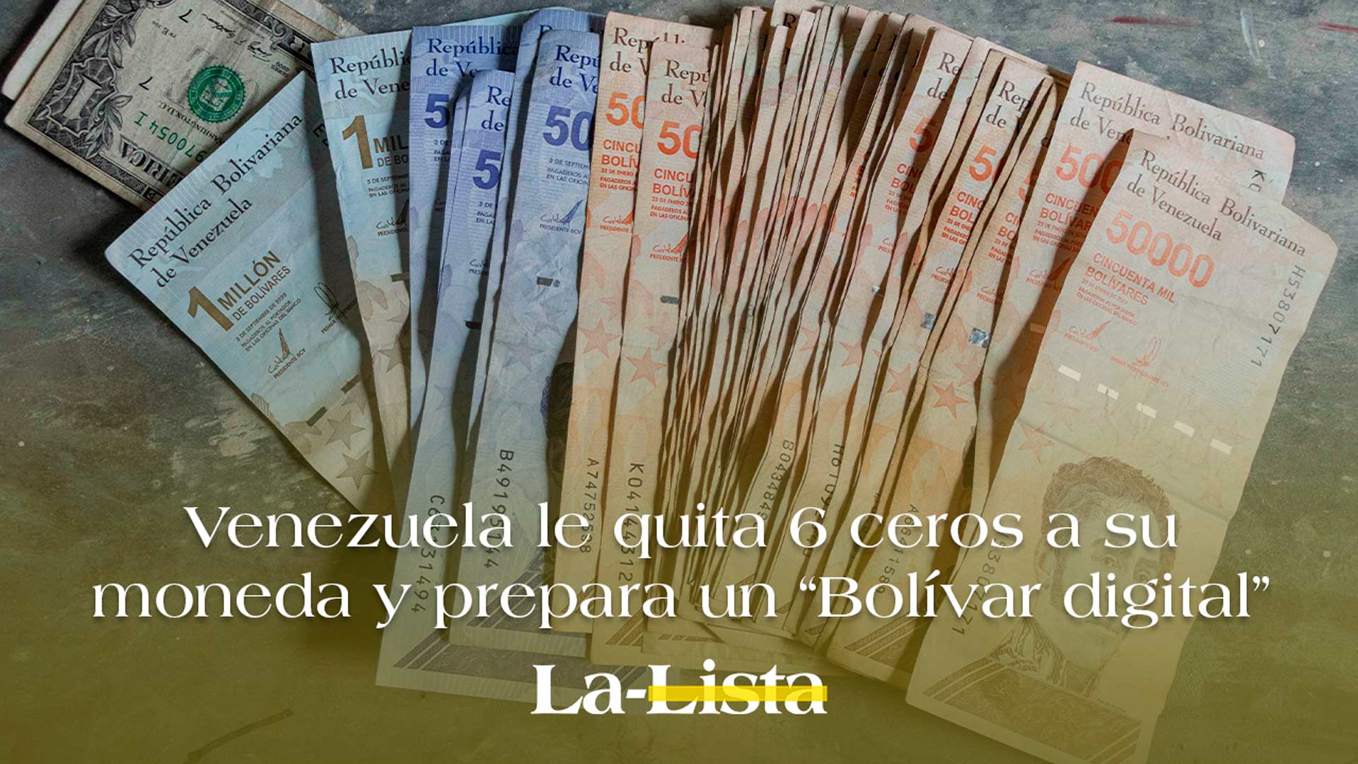 Venezuela le quita 6 ceros a su moneda y prepara un “Bolívar digital”