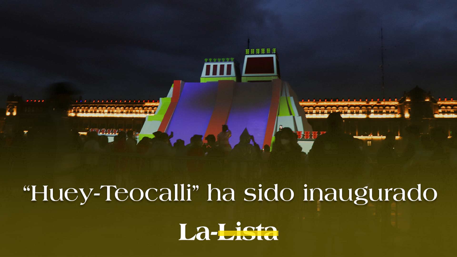La maqueta del Templo Mayor de México Tenochtitlan, ‘Huey-Teocalli’ ha sido inaugurada
