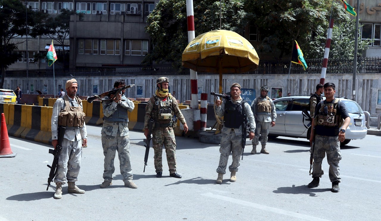 Estados Unidos desaloja embajada en Afganistán