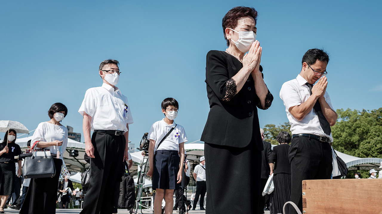 Japón conmemora 76 años de la bomba de  Hiroshima en plenos Juegos Olímpicos