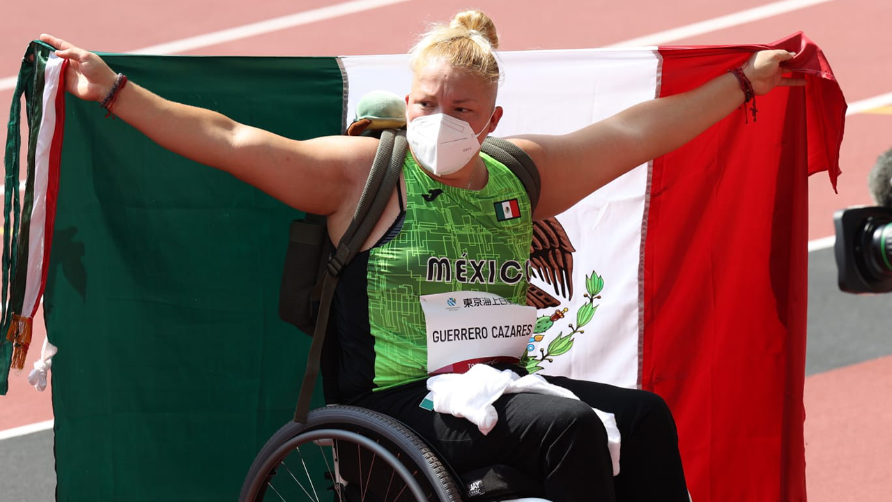 Rosa María Guerrero, una historia de bronce paralímpico