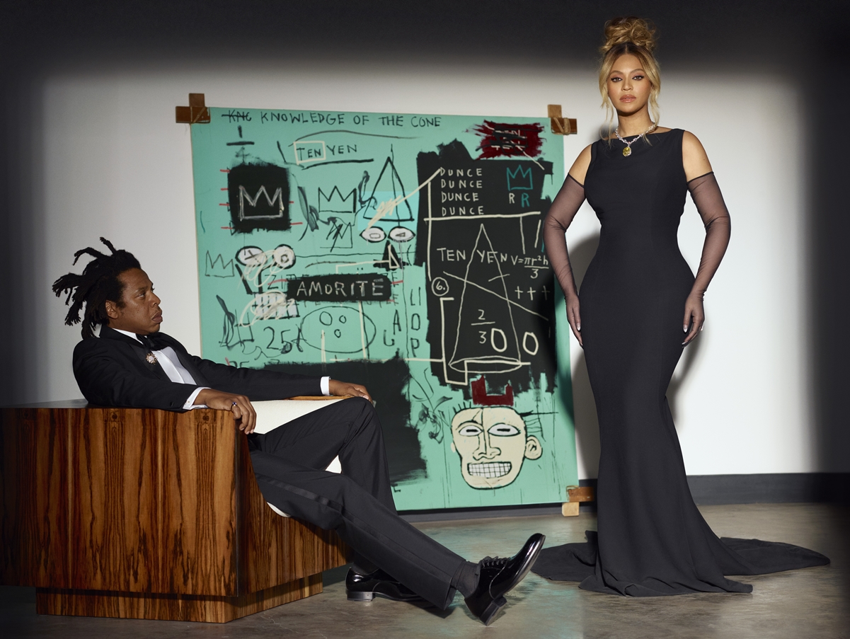 Un Basquiat casi desconocido y Beyoncé se vuelven “joyas” de Tifanny