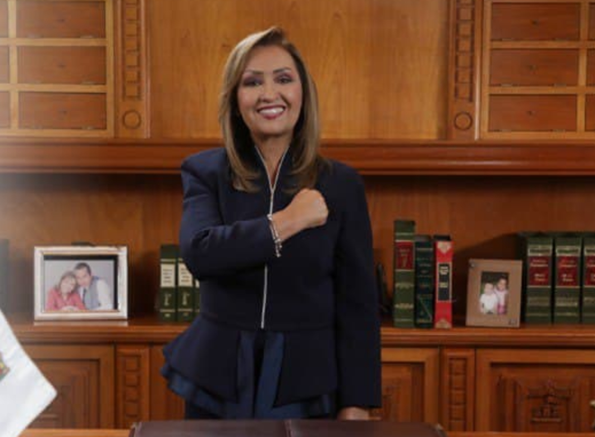 Lorena Cuellar asume como gobernadora de Tlaxcala