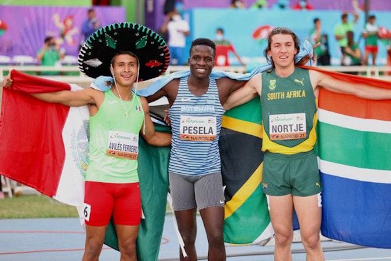 Luis Avilés Ferreiro obtiene plata en 400m del Mundial sub-20 de Nairobi