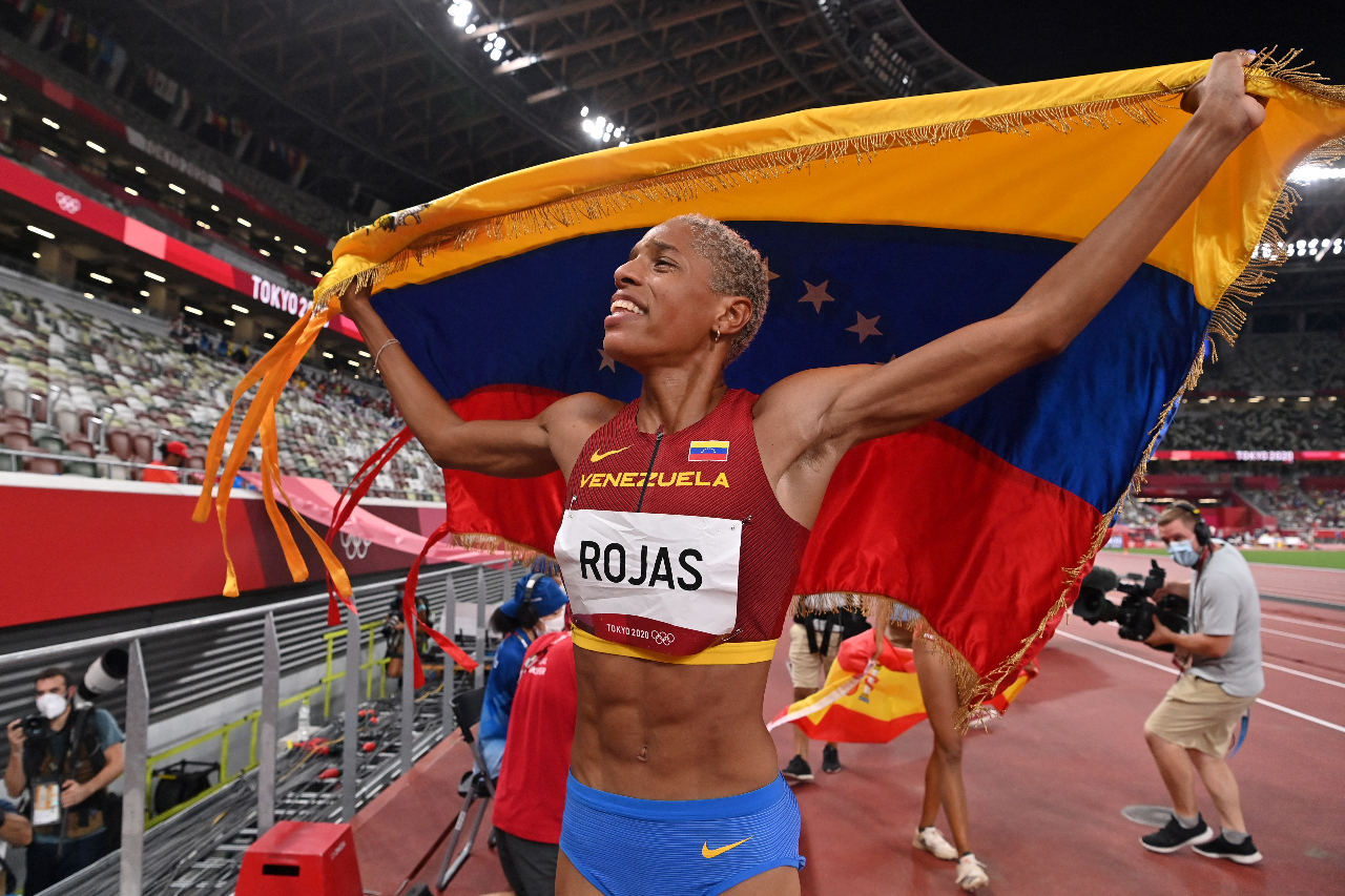 La atleta Yulimar Rojas, la heroína latinoamericana de Tokio 2020